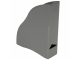 Лоток вертикальный для бумаг BRAUBERG "Cosmo" (260х85х315 мм), серый, 237007