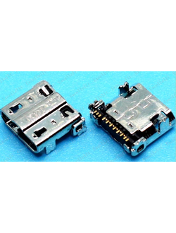 Разъем зарядки №6 Samsung N7100, i9500, i9505, C101, Note2 (11 pin) (MC-042, MC-169)