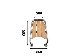 Бушприт-площадка Batsystem MP55 500 x 350 мм, 9519037443