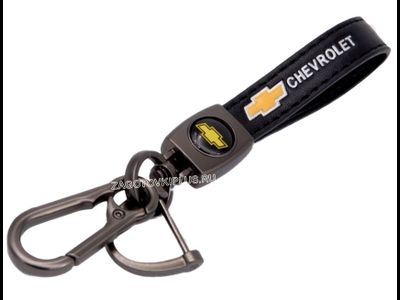 Премиум кожаный брелок с логотипом CHEVROLET