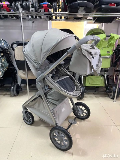 Детская коляска 3 в 1 Luxmom V2 Серый