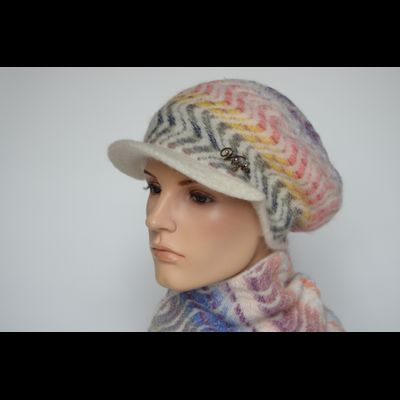 Разноцветный шарф хомут Vizio Визио Италия 5856 S 8