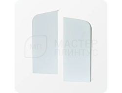 Заглушка для плинтуса ПВХ Aqua 37 37мм