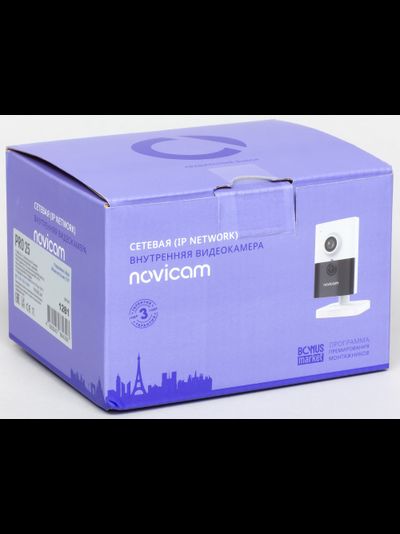 Novicam PRO 25 WiFi/LAN мини IP видеокамера с ночным видением, встроенный DVR, Full HD 2 Мп (iVMS-4500 lite)