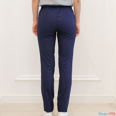 Брюки-слимы DOCLIKE SLIM DL233 Синие