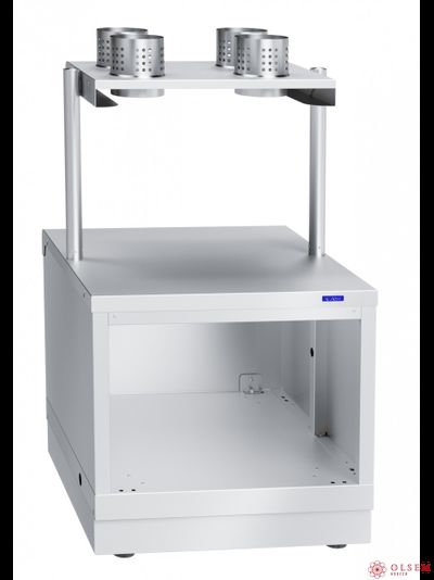 Прилавок для столовых приборов и подносов Abat ПСП-70Х