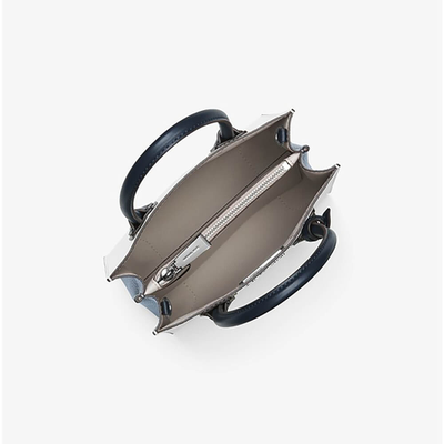 Сумка Michael Kors Mercer цвет черно-белый