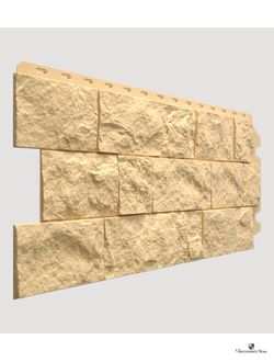 Фасадная панель  FELS 425*1052 мм Слоновая кость