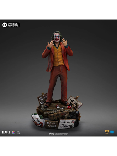 ПРЕДЗАКАЗ - Джокер, Артур Флек (Хоакин Феникс, "Джокер")  - Коллекционная статуя 1/10 Joker Arthur Fleck (JOKER114824-10) - Iron Studios ?ЦЕНА: 35900 РУБ.?