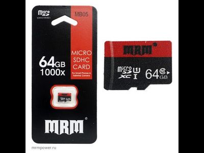 Карта памяти MB05  TF 64G  10Mb/s High speed (10 CLASS)  20pcs