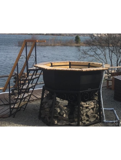 Банный чан на 6 человек 200 х 200 см (внутренние размеры)