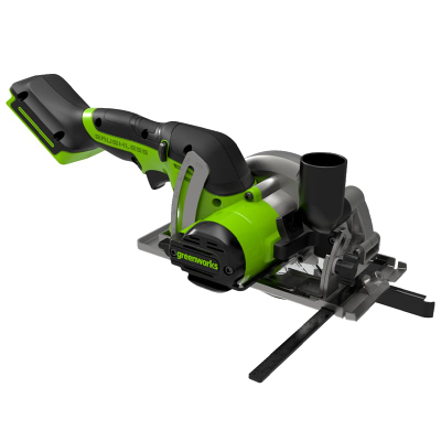 Циркулярная мини пила аккумуляторная Greenworks G24MCS 24V