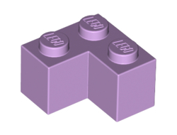 Brick 2 x 2 Corner, Lavender (2357 / 6097870)
