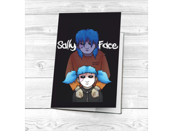 Обложка на паспорт Sally Face, Салли Фейс №7