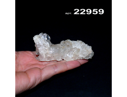 Горный хрусталь натуральный (друза) Казахстан арт.22959: 89,5г - 82*39*37мм