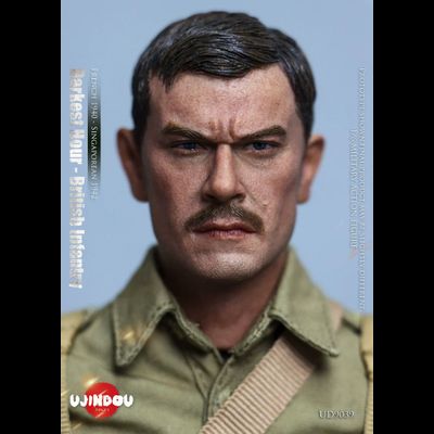 Британский солдат времен Второй Мировой (Франция 1940 - Сингапур 1942)  - Коллекционная ФИГУРКА 1/6 World War II British Infantry France 1940 -Singapore 1942 (UD9039) - UJINDOU