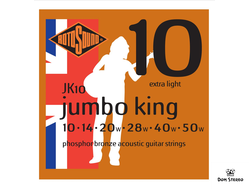 фото струн ROTOSOUND JK10 на сайте domstereo.ru