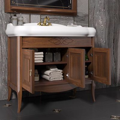 Мебель для ванной Opadiris Лоренцо 100 светлый орех