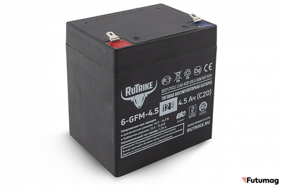 Аккумуляторная батарея RuTrike 6-GFM-4,5 (12V4,5A/H C20)