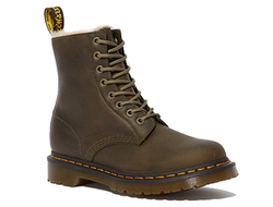 DR.MARTENS 1460 LINED SERENA OLIVA FUR