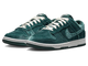 Эксклюзивные женские найки Кроссовки Nike Dunk Green Velvet DZ5224-300