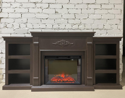 Электрокамин Брукс LUX BL Sparta