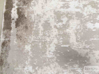 Дорожка ковровая RIMMA LUX 36897J beige-d.beige / ширина 1.5 м