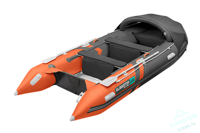 Лодка ПВХ Gladiator Active C400AL с алюминиевым полом