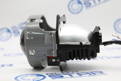 Набор Bi-Led линз Kia Magentis 2 MG (2005 - 2010) Aozoom A3+ MAX 2020 Intelligent New с переходными рамками (ремкомплект)