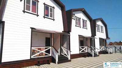 Коттеджи №41 с бассейном у озера