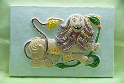 Ганиэль (фасадный изразец)