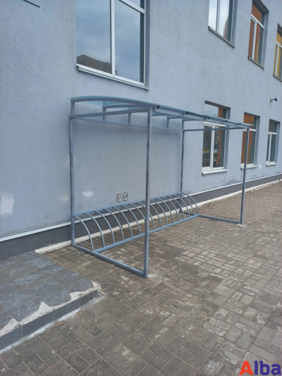 Велопарковка под навесом