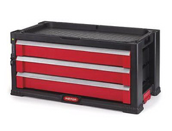 Модуль с тремя отсеками для стеллажа 3 Drawer Tool Chest System