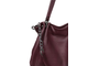 (АРТИКУЛ: 10038/92) СУМКА ЖЕНСКАЯ БОЛЬШАЯ, НАТУРАЛЬНАЯ КОЖА, ТЕМНО-БОРДОВАЯ, С ЦЕПОЧКОЙ