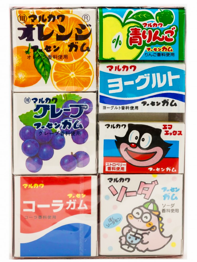 Наборы жевательных резинок Ассорти вкусов (Япония)