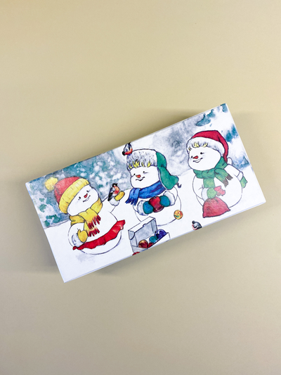 Комплект ёлочных игрушек "Снежная семейка"