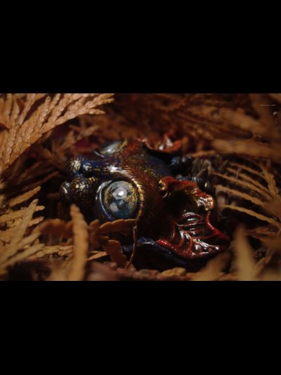 "Шуршащий Вихрябрррь". Коллекционная брошь с котом в стиле фэнтези