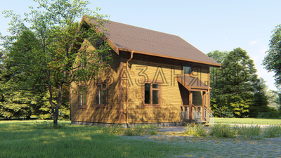 Коттедж 7,6х7,6