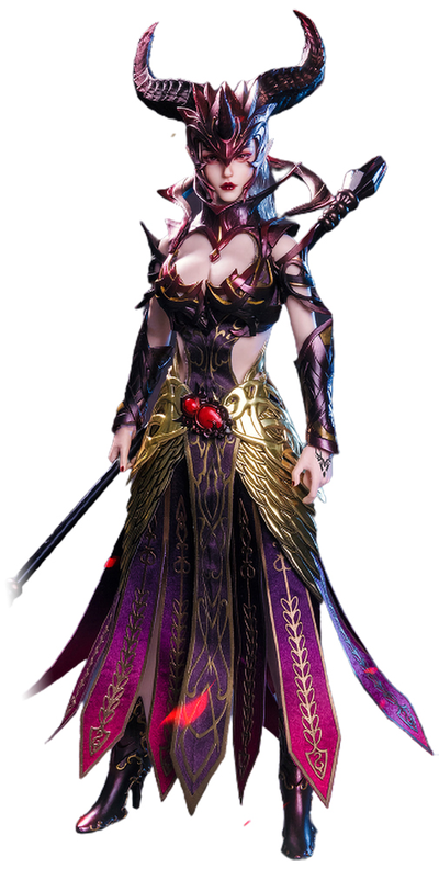 Принцесса-дракон Алексия (красная) - Коллекционная ФИГУРКА 1/6 scale Dragon Princess - Red Dragon Alexia (WS019B) - WAR STORY