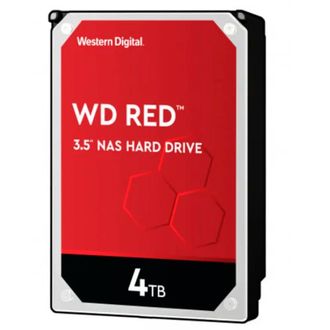 Жесткий диск HDD 4000 Gb Western Digital WD40EFZX, 3.5", 128Mb, SATA III, Red