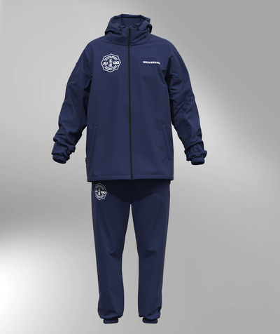 Ветрозащитный костюм дзюдо на молнии  BRAVEGARD  темно-синий