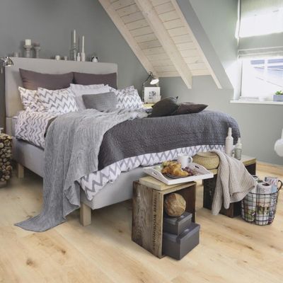 Виниловый пол Wineo 400 Wood XL Luck Oak Sandy DLC0127 на замке