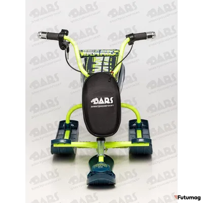 Детский Электроснегокат BARS Зеленый