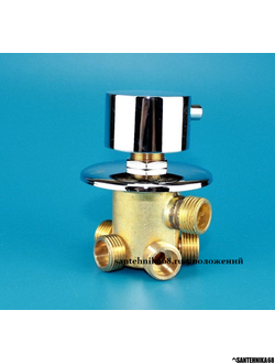 Переключатель для душевой кабины на 3 4 5 положений