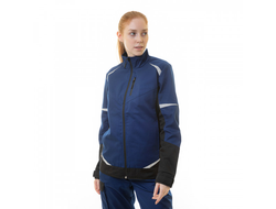 Куртка женская рабочая KS 228, синий/черный