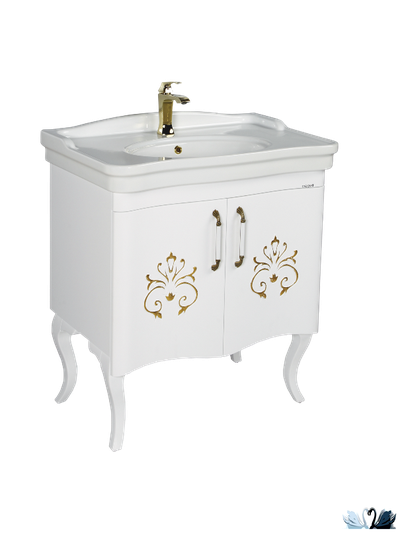 Раковина Creavit Antik AN080-00CB00E-0000 80 х 50 см подвесная, глянец белоснежного цвета