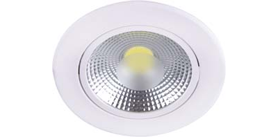 Светодиодный поворотный встраиваемый светильник 3W для витрин