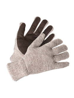 ПЕРЧАТКИ «БАРС®» ПОЛУШЕРСТЬ/СПИЛОК EN388 (1443)