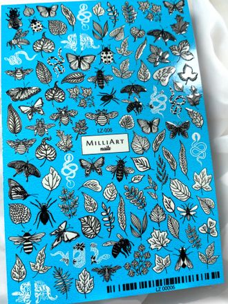 Слайдеры для ногтей LINZA 8*12 см LZ-006