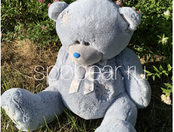 Большой плюшевый мишка 140 см серый Теддик